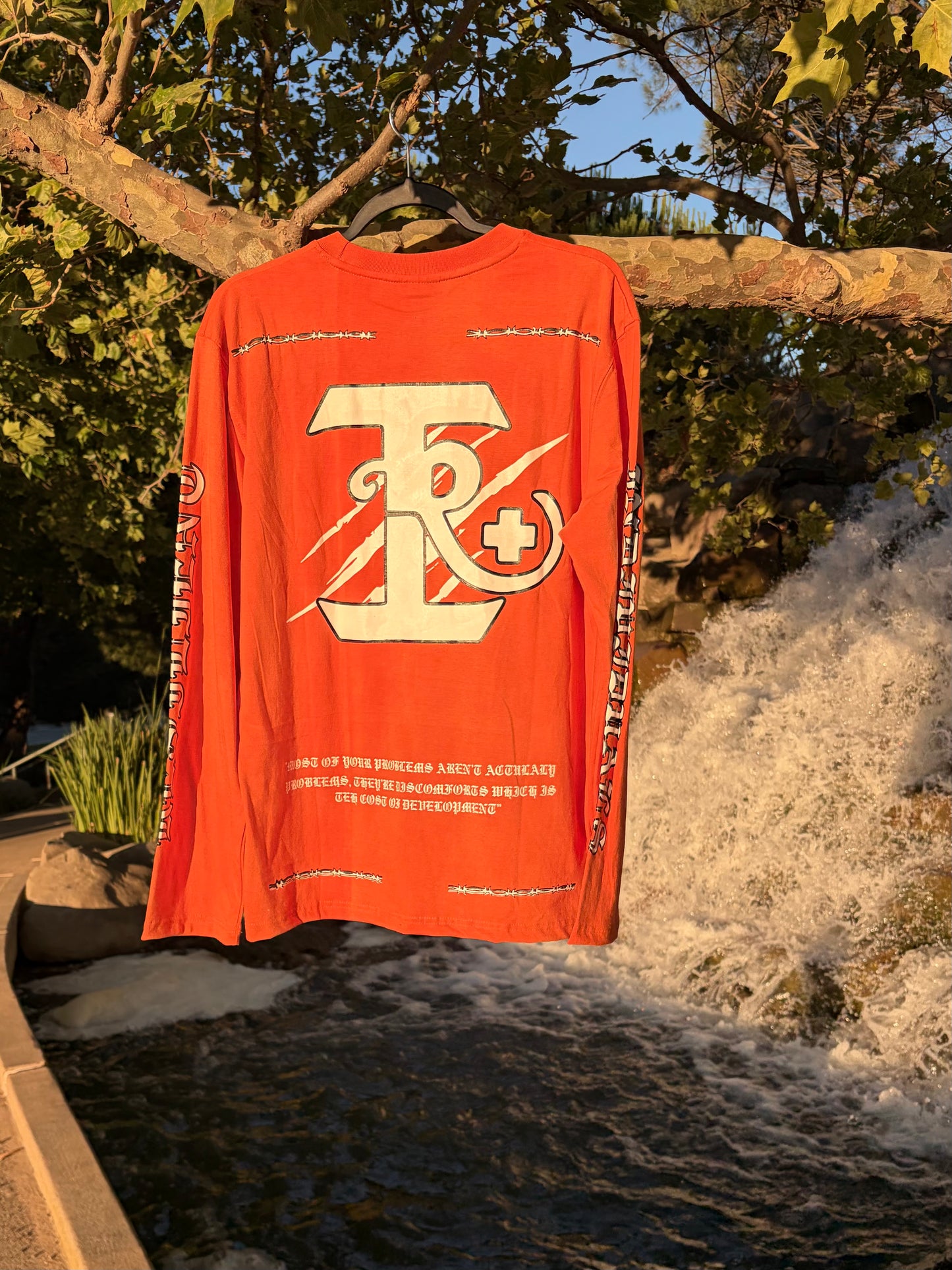 RĮ ORANGE LONG SLEEVE SHIRT