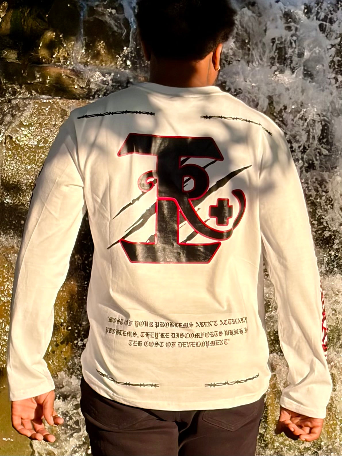 RĮ WHITE LONG SLEEVE SHIRT