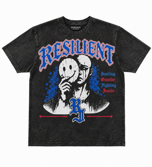 BLACK ACID WASH S.O.F.I TEE