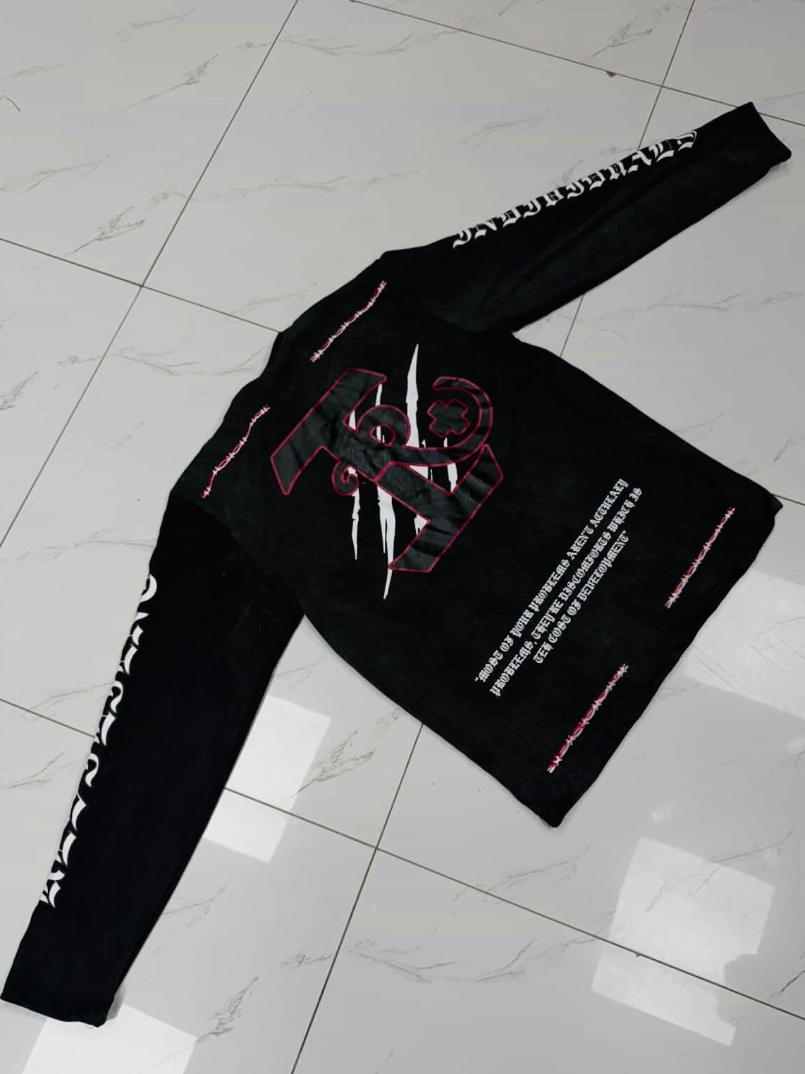RĮ BLACK LONG SLEEVE SHIRT